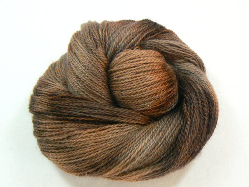 Heavenly Hazelnuts, Corriedale Mohair 4-ply (COS)
