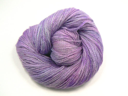 Pale Lavender Sky, British Suri Alpaca Silk 4-ply (SUS)