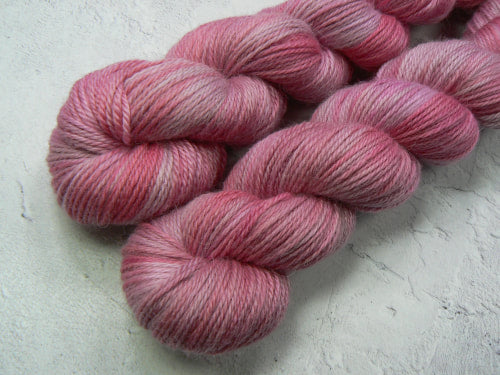 Raspberry in a Ripple, Falklands Merino Alpaca Silk 4-ply (FAS)