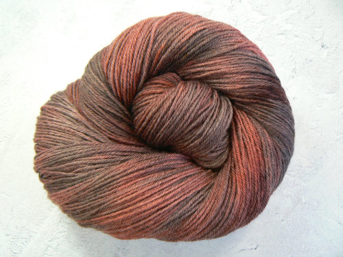 Rich Chocolate Brownie, Poldale Silk 4-ply (PWS)