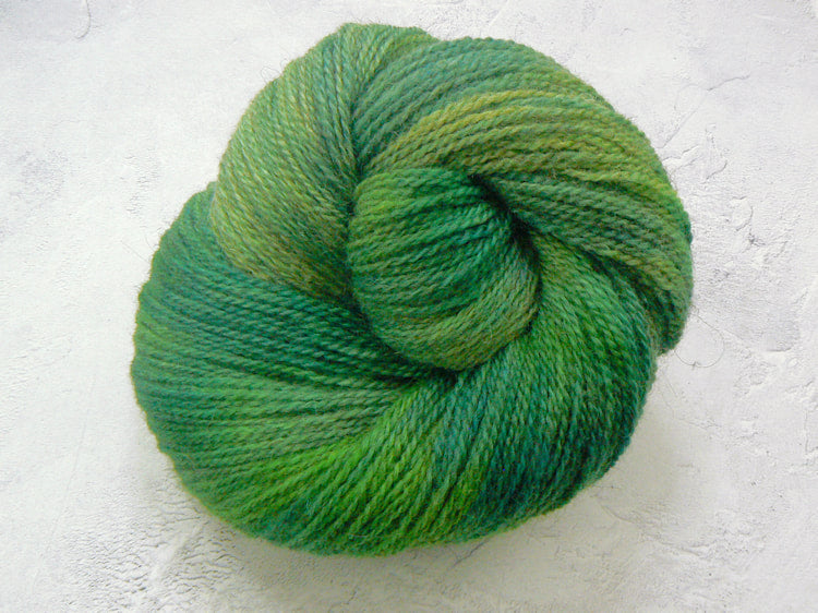 Forest Green, BFL Masham 4-ply (BMS)