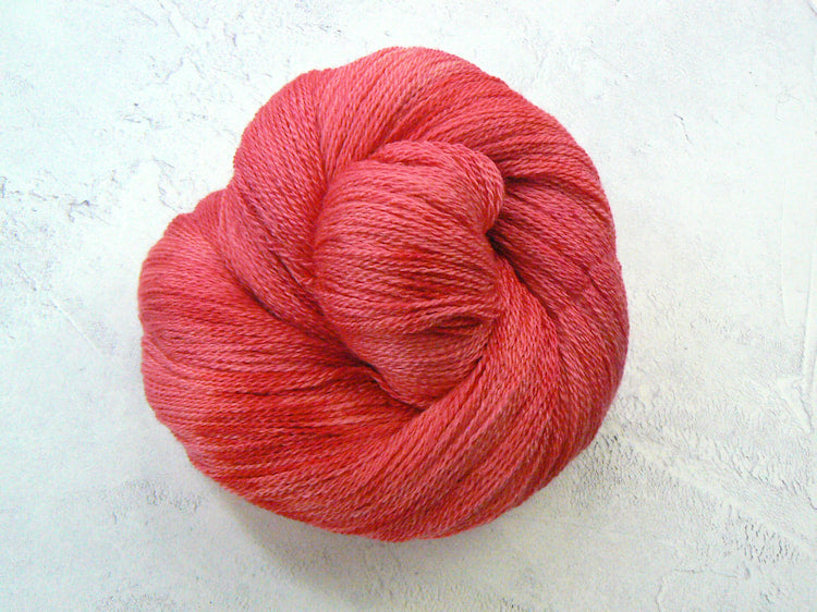 Red Poppies, Silky Merino Lace (SEL)