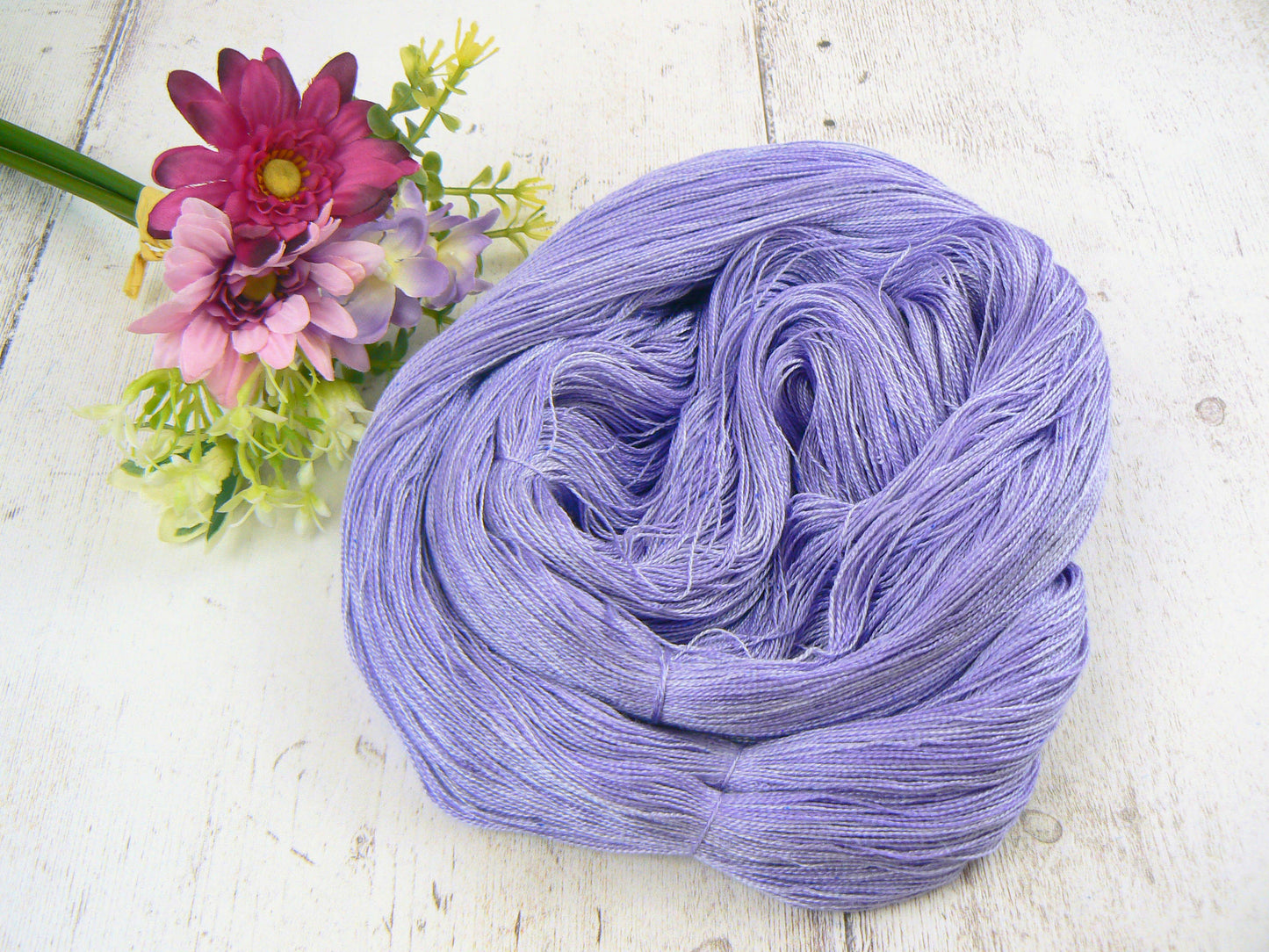 Luscious Lavenders, Spun Silk Lace (SKL)