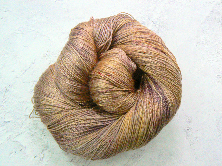 Autumn Whispers, Mulberry Silk Lace