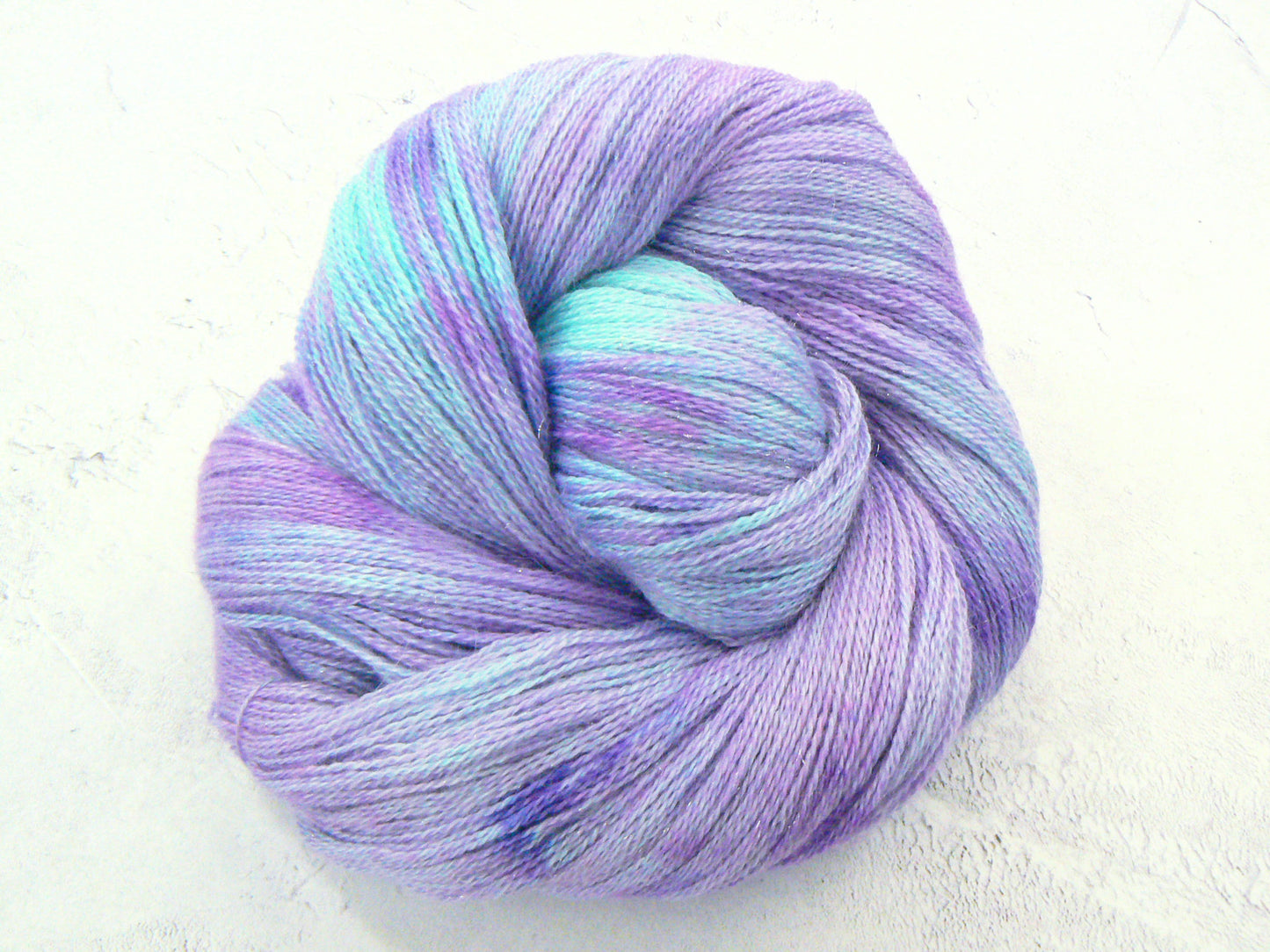 Summer Garden, Alpaca Silk Cashmere Sparkle Lace