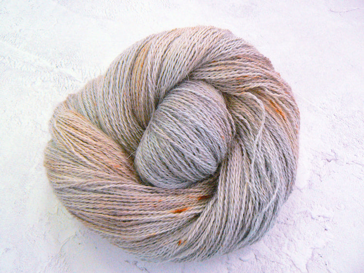 Norfolk Flint, British Suri Alpaca Silk 4-ply yarn (SUS)