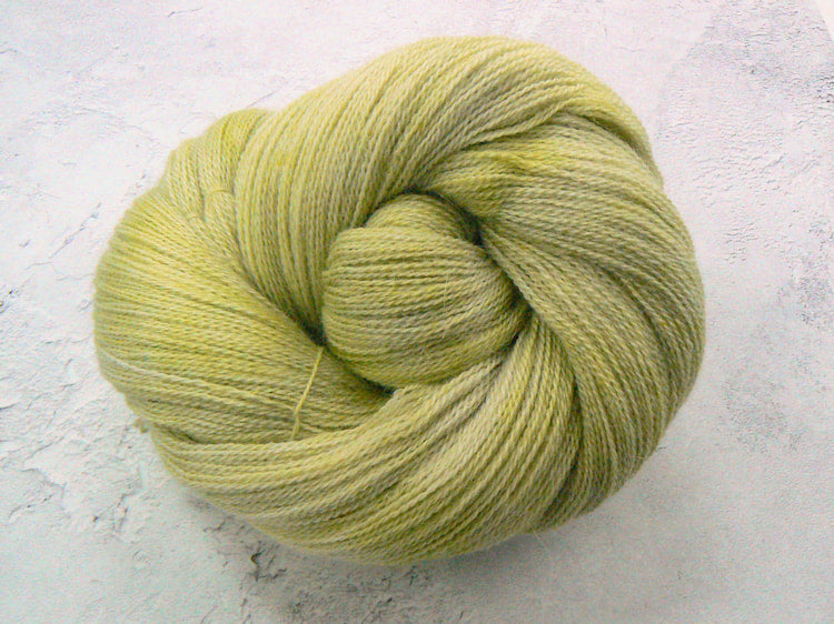Faded Moss, Baby Alpaca Lace