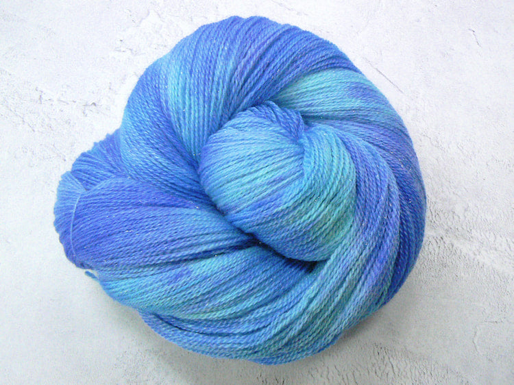 Tropical Paradise, Merino Silk Sparkle Lace (SPL)