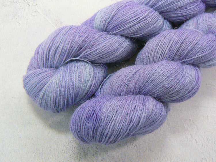 Lavender Violet, Alpaca Fine Lace (AFL)