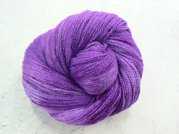 Violet Symphony, British Alpaca Silk 4-ply (ASS)