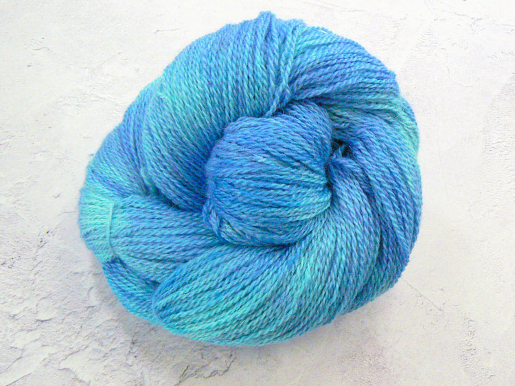 Tropical Paradise, British Alpaca Silk 4-ply (ASS)
