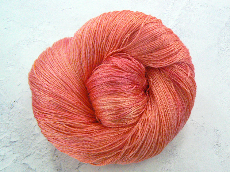 Blood Orange Sorbet, Mulberry Silk Lace