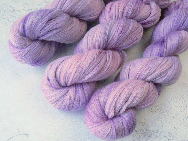 Cool Pink Lavender, Falklands Merino Light Lace