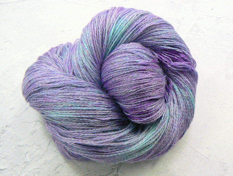 Summer Garden, Alpaca Silk Linen Heavy Lace (HASL)