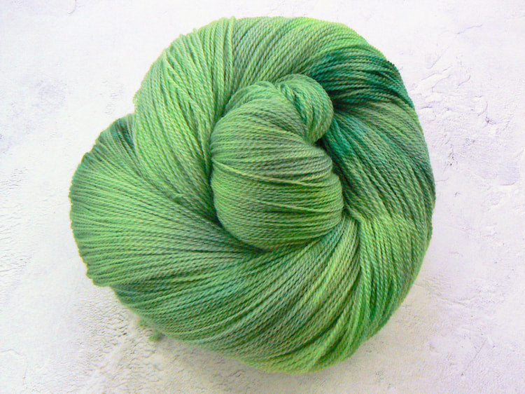 Leafy Greens, Falklands Merino Lace (FML)