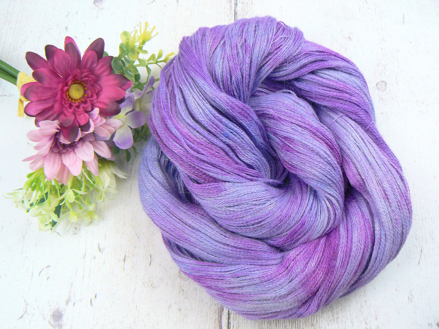 Winter's Eve, Alpaca Silk Cashmere Fine Lace