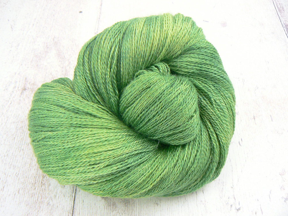 Green Velvet, Alpaca Silk Lace (PSL)