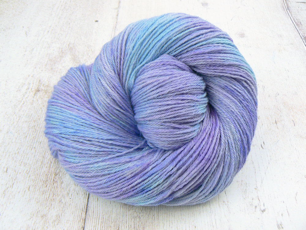 Faded Hydrangea, Merino, Cashmere and Rose 4-ply (RCS)