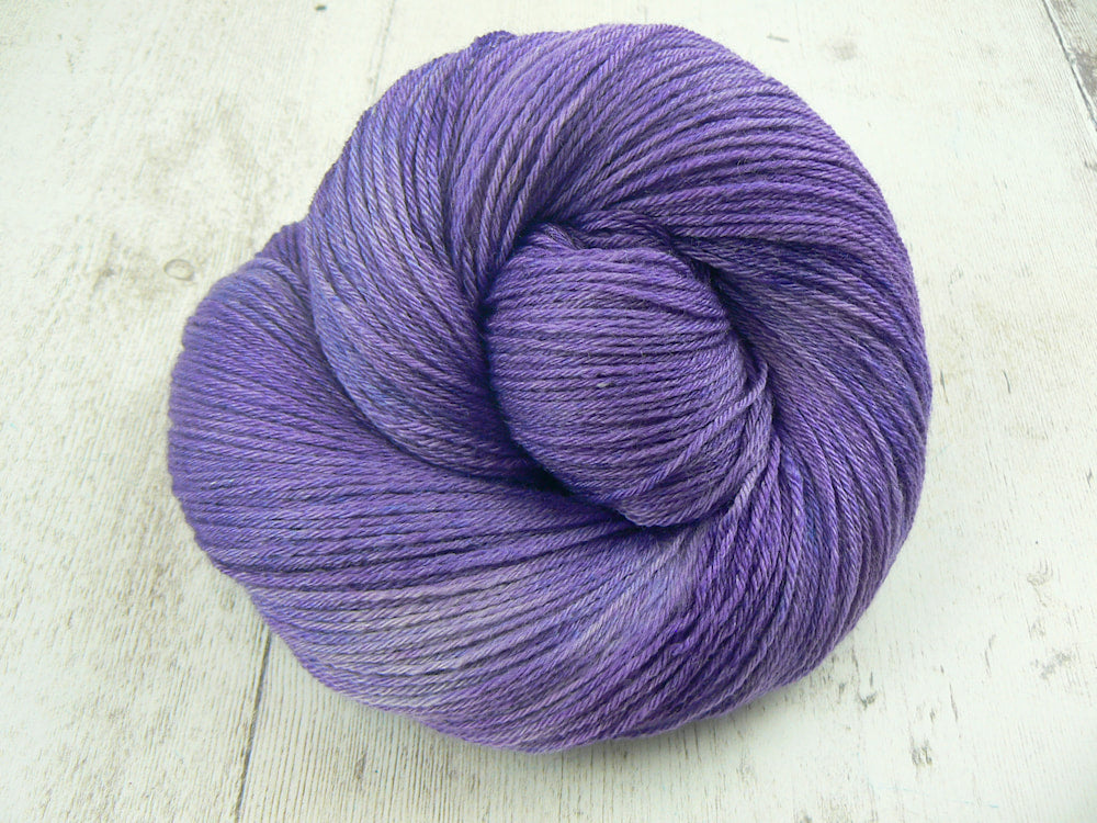 Perpetually Purple, Merino, Cashmere and Rose 4-ply (RCS)