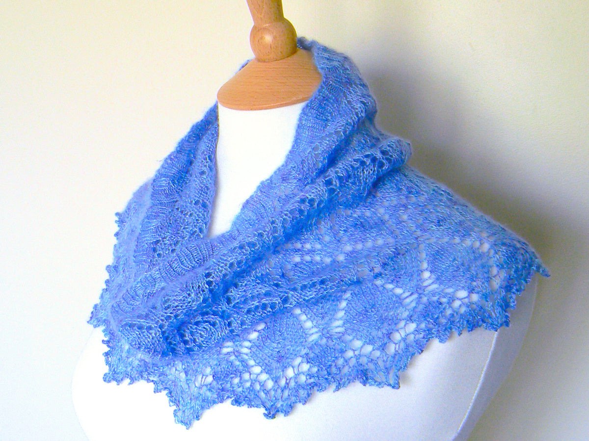 Giselle Cowl Kit - Alpaca Silk Lace