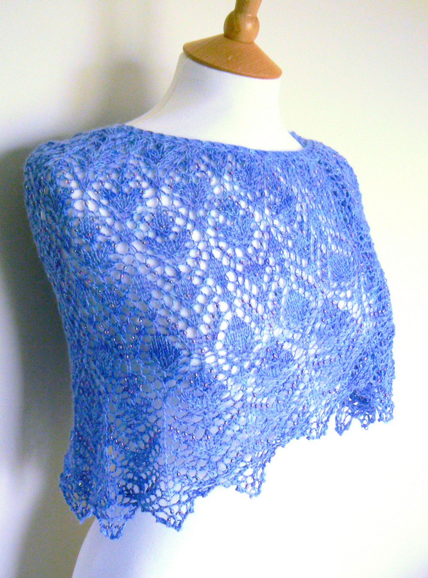 Spring Equinox Shawl Kit - Baby Alpaca Silk 4-ply