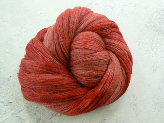 Poppy Paled, Falklands Cormo Wool Lace
