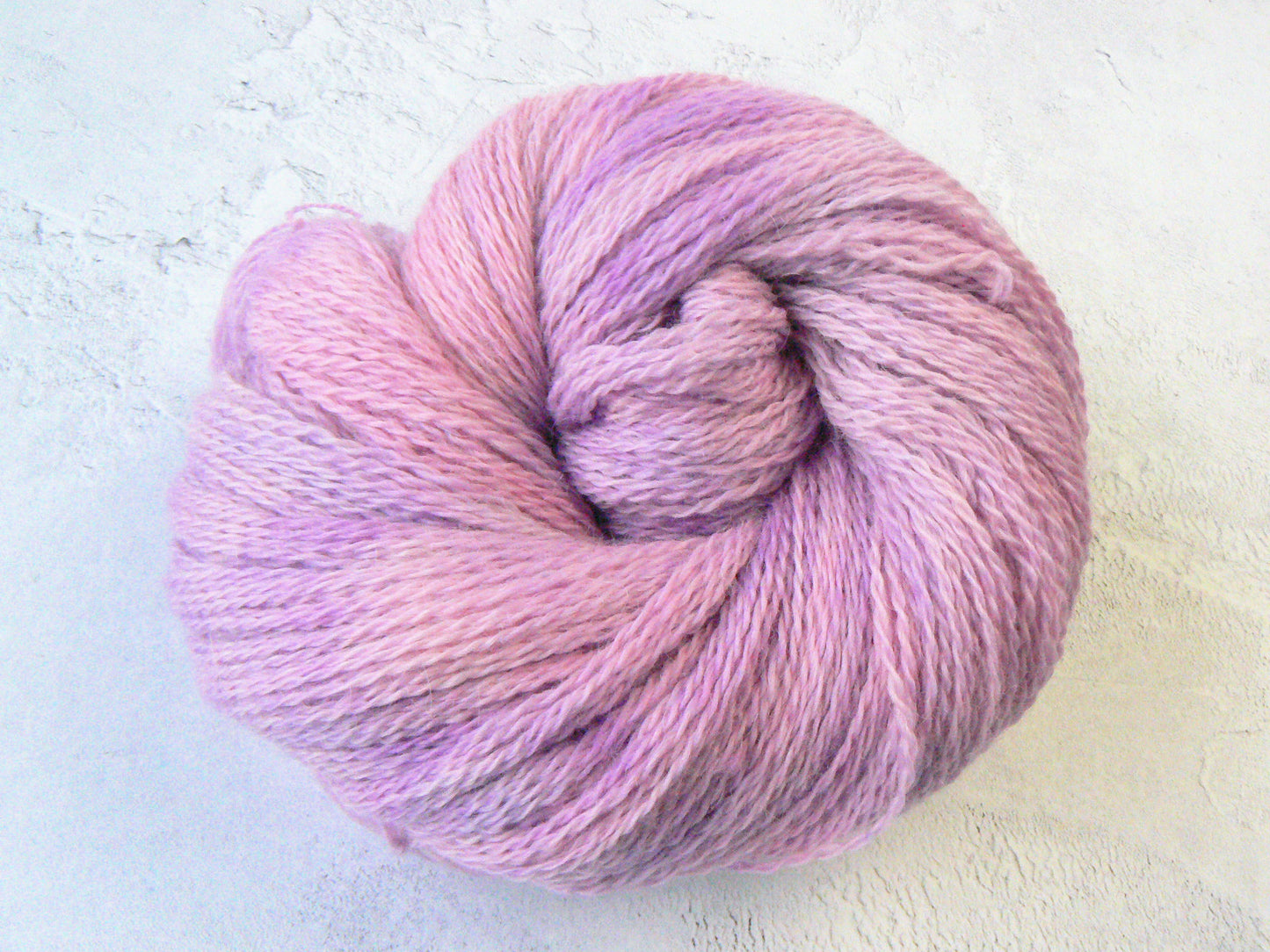 Pink Hydrangea, British Alpaca Wool 4-ply (ABS)