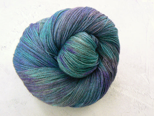 Deep Lavender Sky - Merino Silk Yak Lace (MYL)