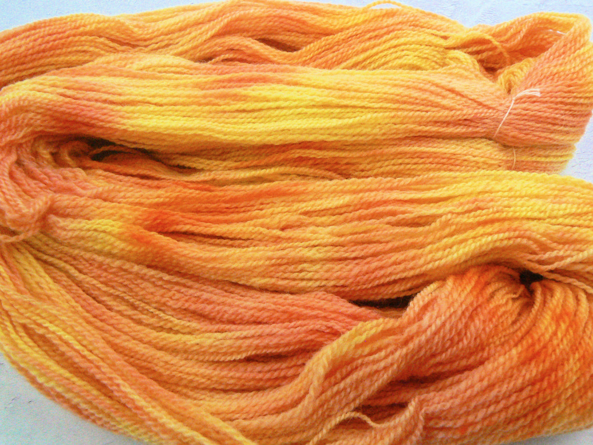 Golden Sunset, Blue Faced Leicester 4-ply