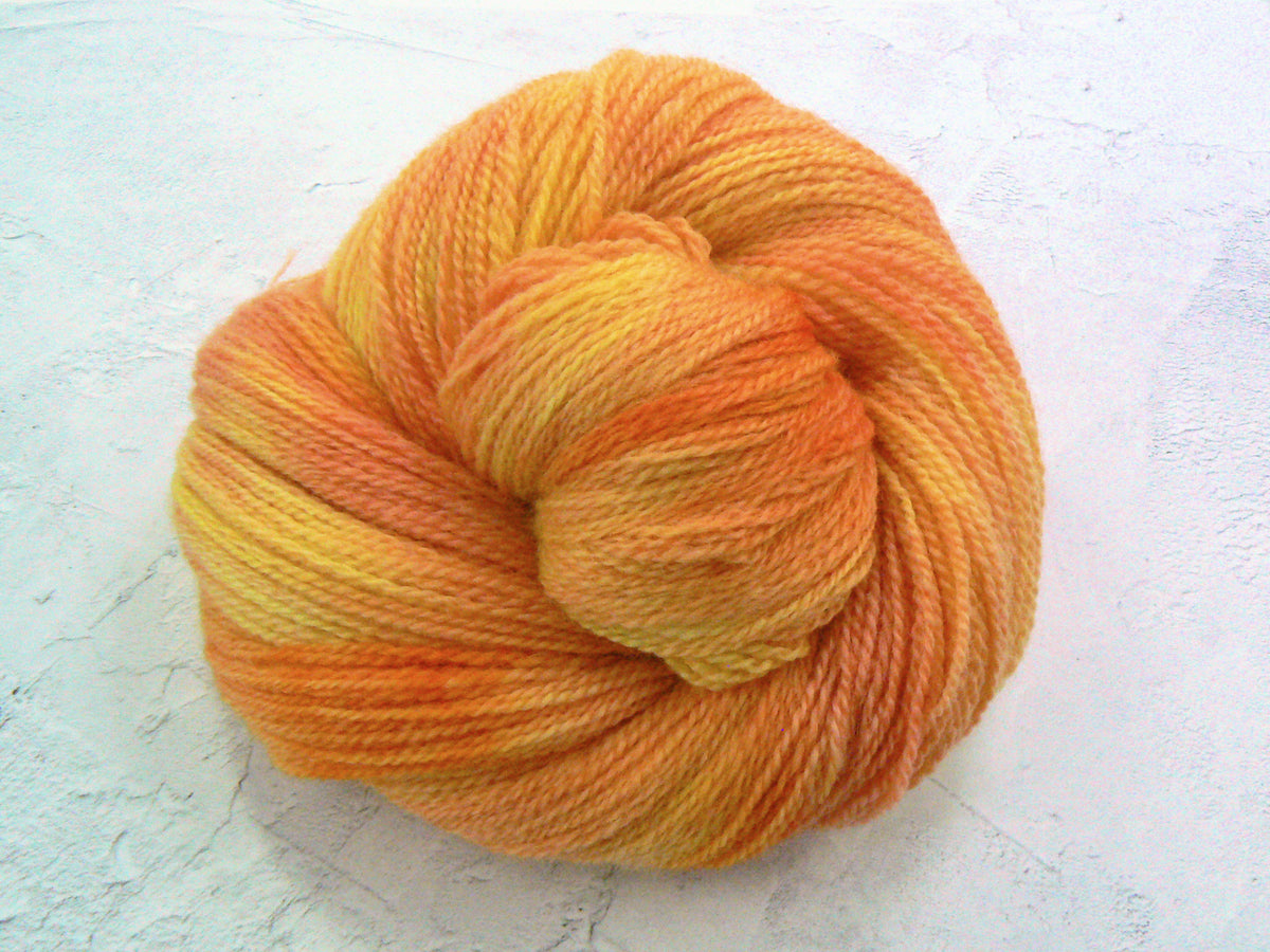 Golden Sunset, Blue Faced Leicester 4-ply