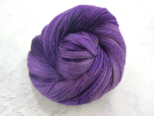 Purple Starlight, Blue Faced Leicester 4-ply