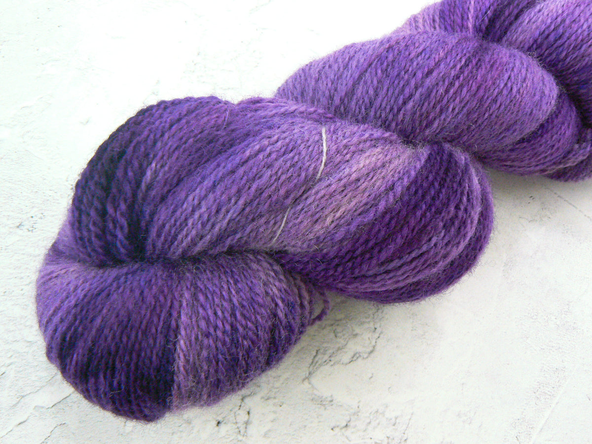 Purple Starlight, Blue Faced Leicester 4-ply