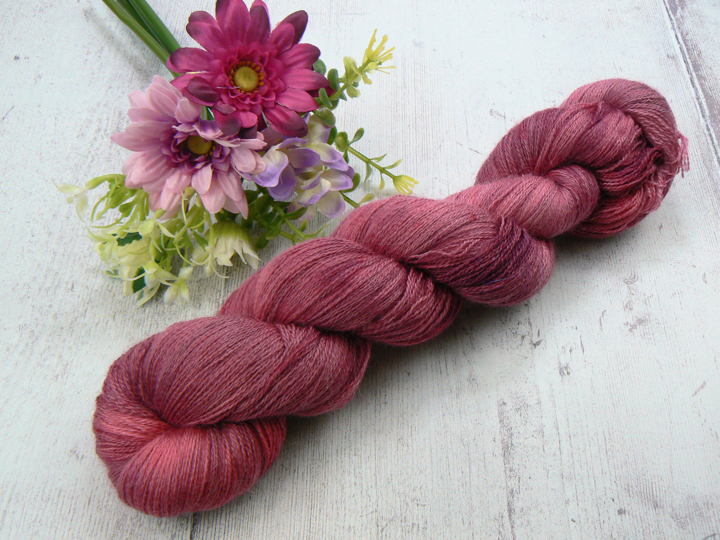 Blackcurrant Milkshake, Alpaca Silk Cashmere Fine Lace