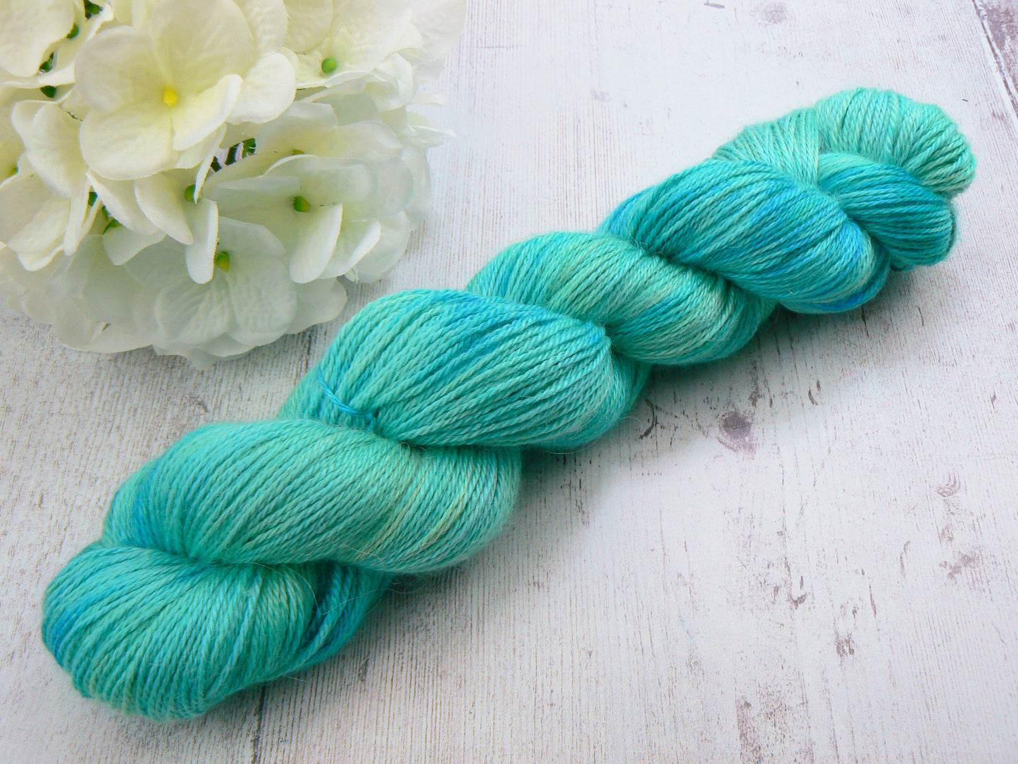 A Little Jaded, Baby Alpaca Silk 4-ply