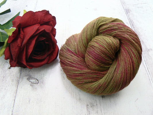 Spring in the Glen, Merino Cashmere Silk Fine Lace
