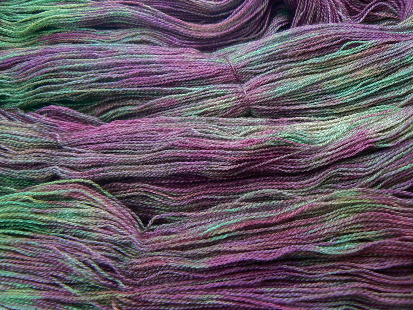 Spring in the Glen, Merino Silk Yak Lace