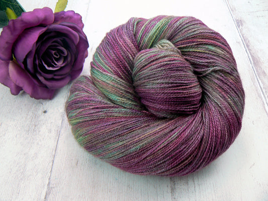 Spring in the Glen, Merino Silk Yak Lace
