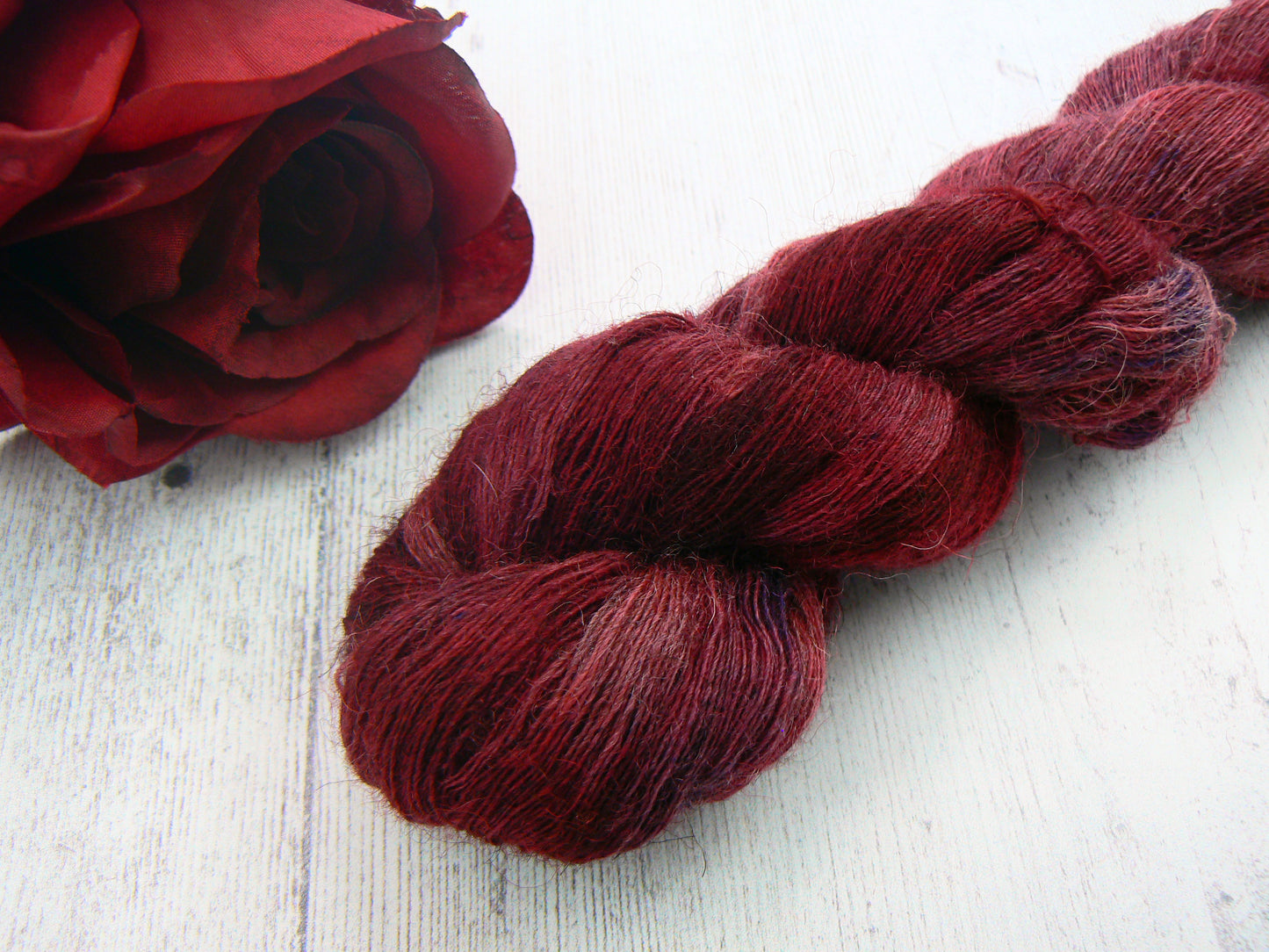 Clover in Shadow, Shetland Cobweb Lace