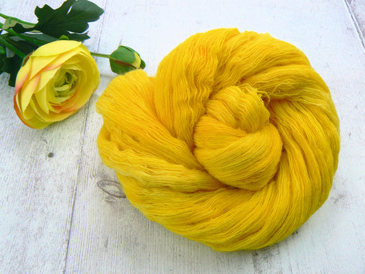 Sunny Yellows, Shetland Cobweb Lace