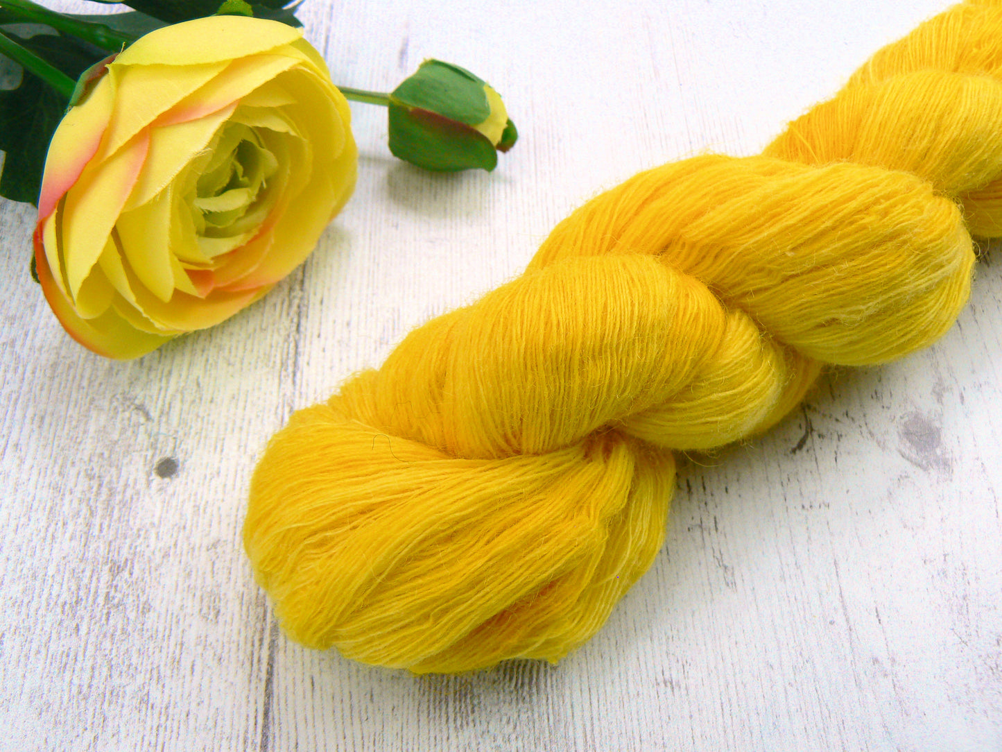 Sunny Yellows, Shetland Cobweb Lace