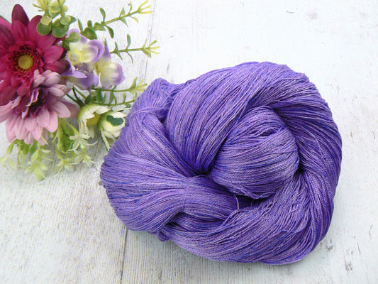 Winter's Eve, Fine Spun Silk Lace