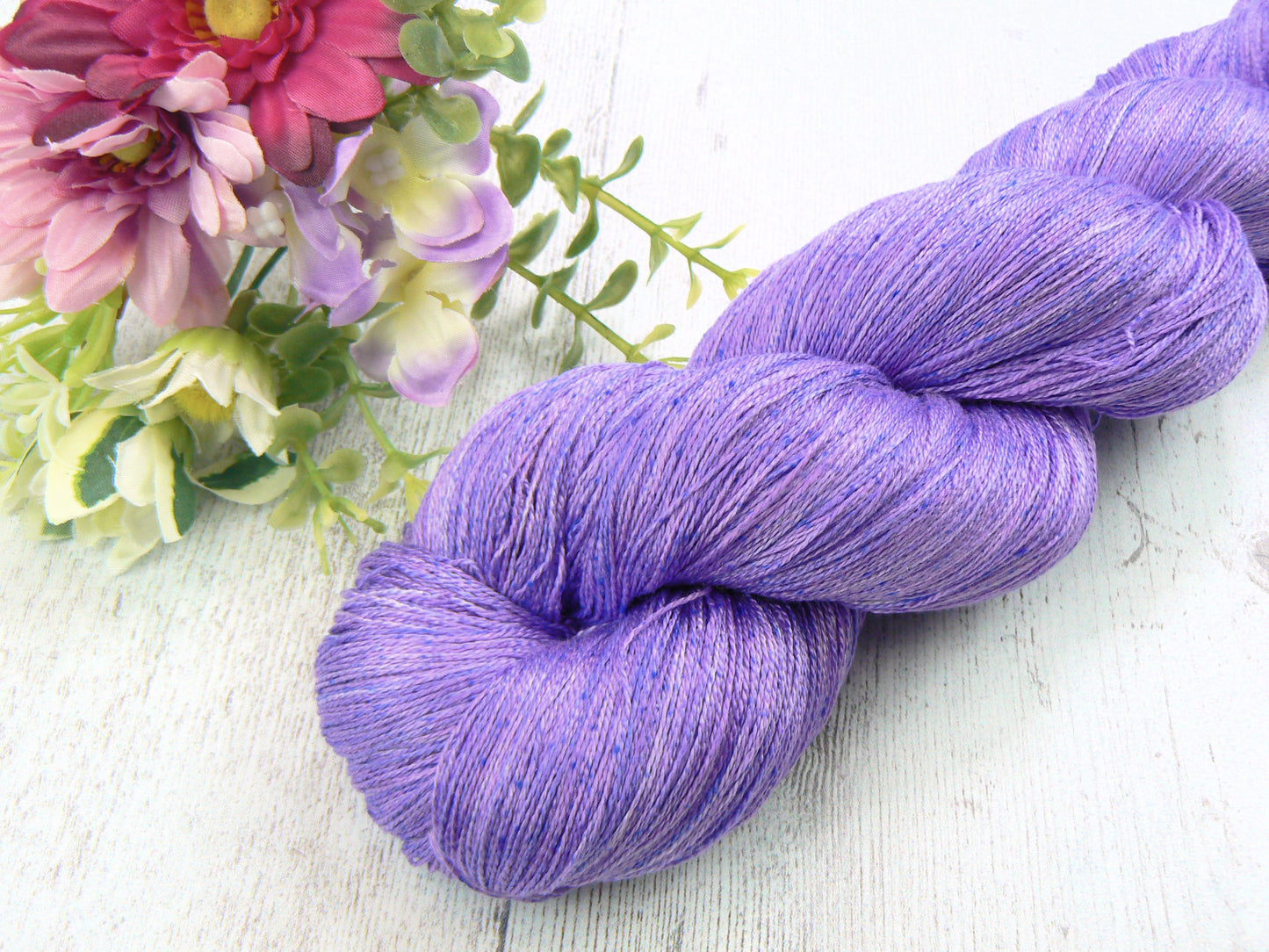 Winter's Eve, Fine Spun Silk Lace