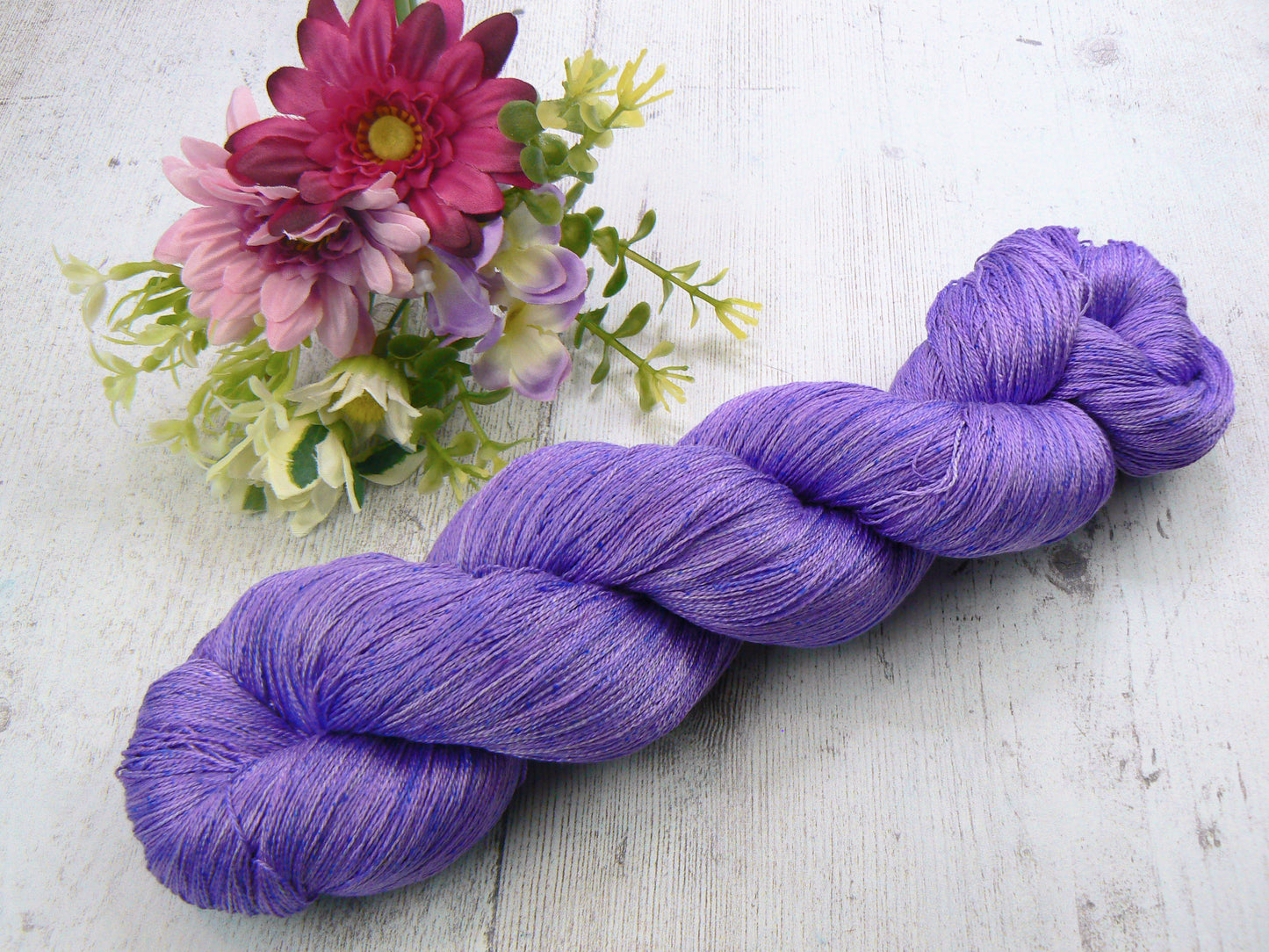 Winter's Eve, Fine Spun Silk Lace