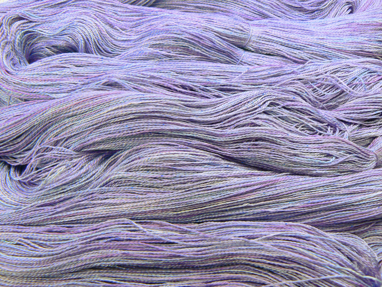 NEW COLOURWAY: Lavender Fizz, Fine Spun Silk Lace