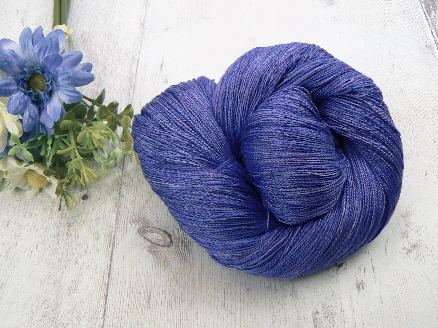 Blue is the Night, Spun Silk Lace