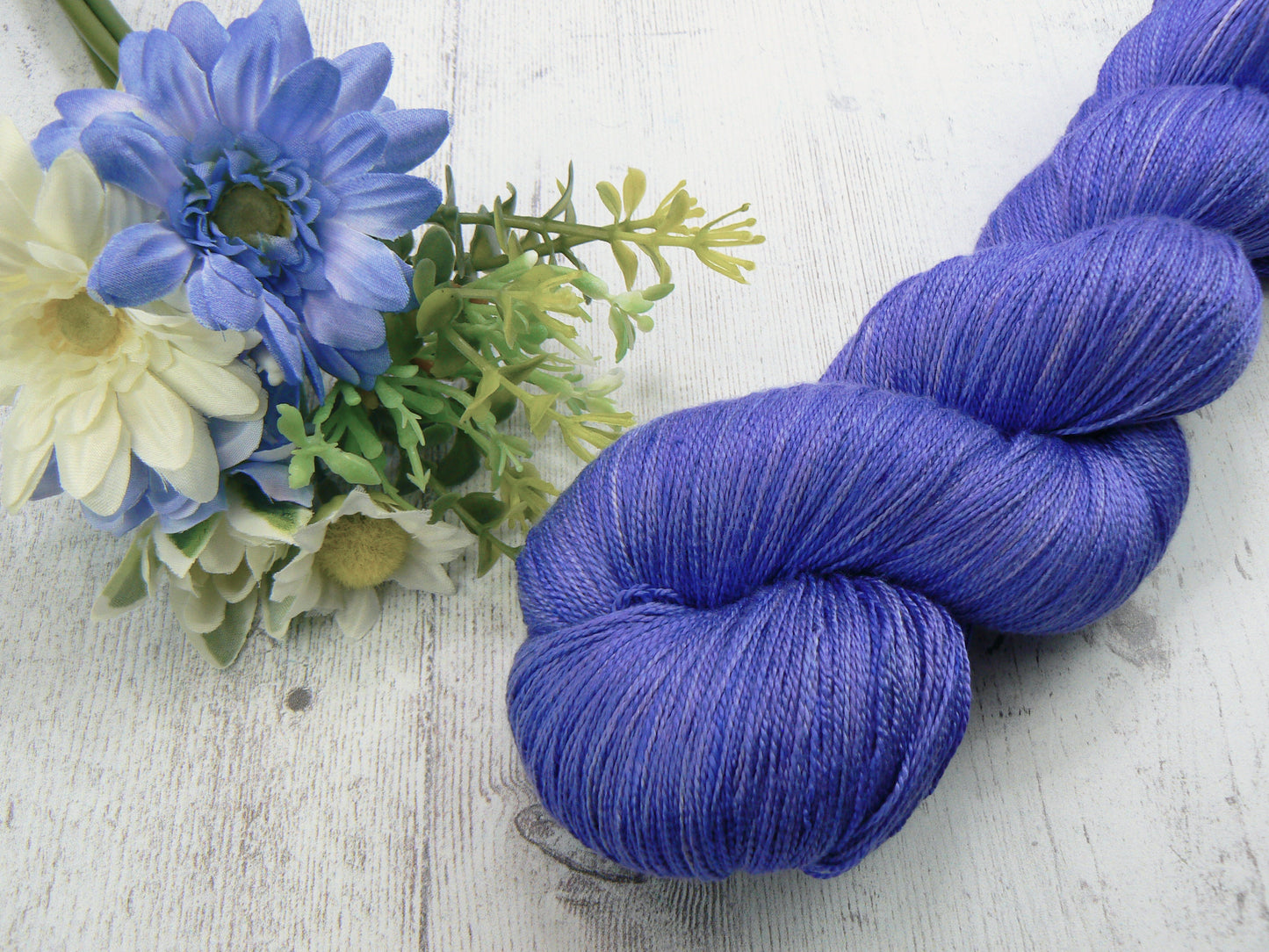 Blue is the Night, Spun Silk Lace