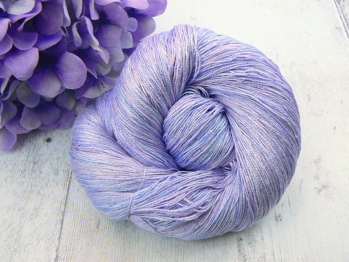 Lilac Skies, Spun Silk Lace