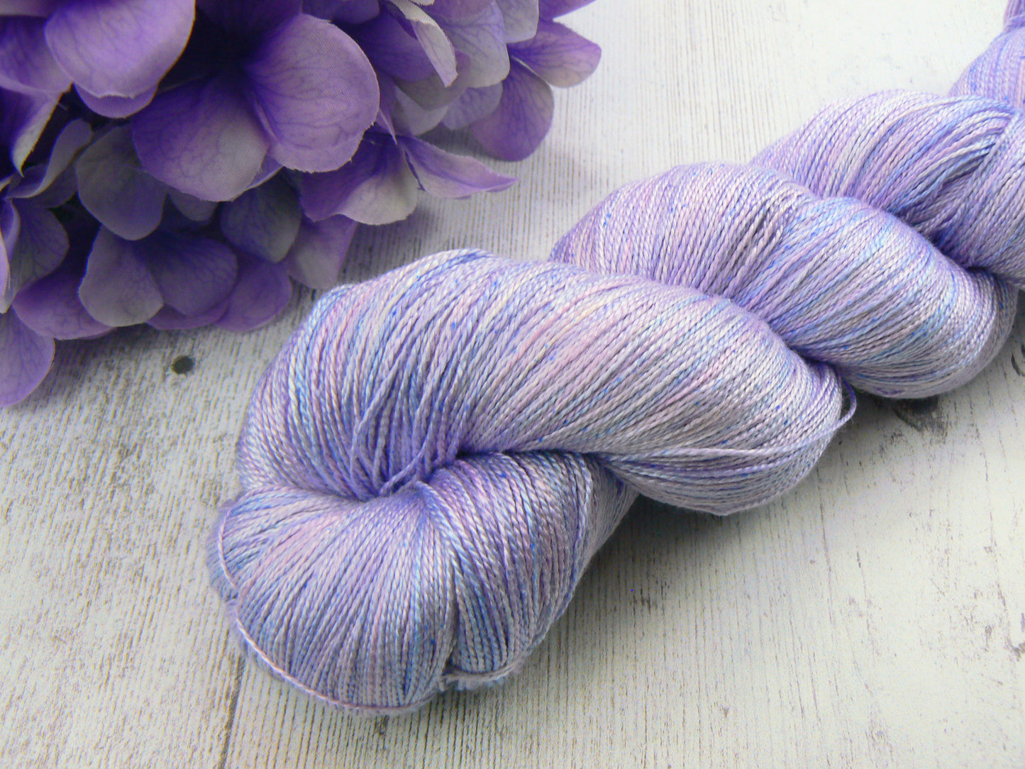 Lilac Skies, Spun Silk Lace