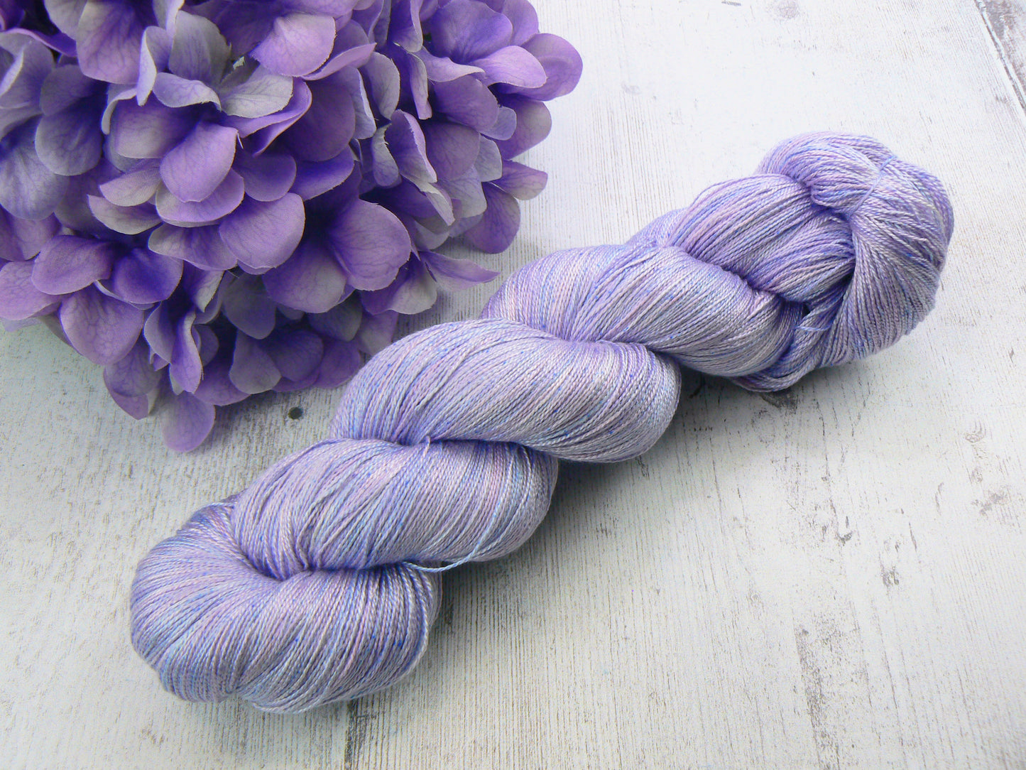Lilac Skies, Spun Silk Lace