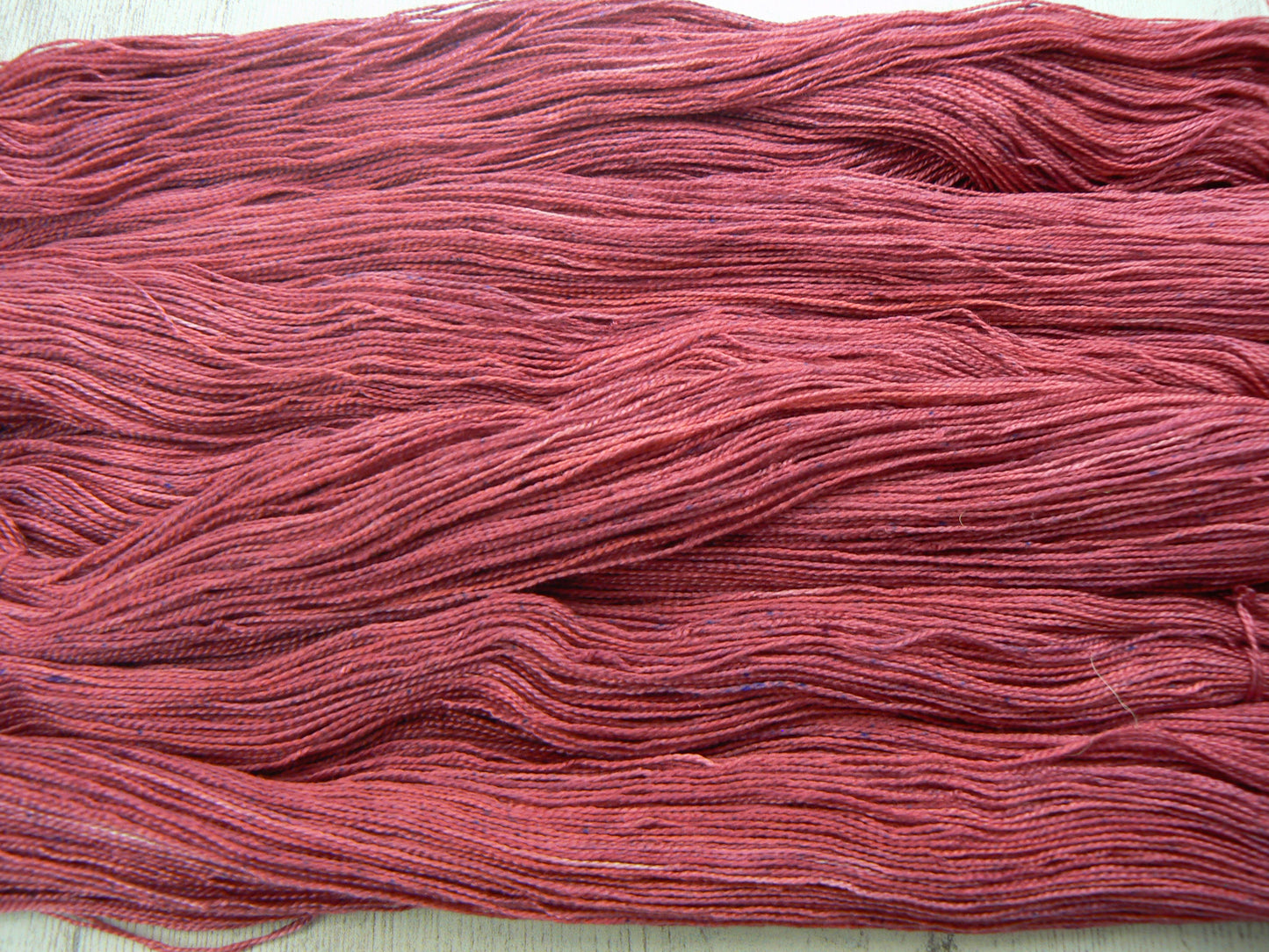 Clover in Shadow, Spun Silk Lace